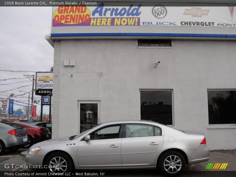 Platinum Metallic / Titanium 2008 Buick Lucerne CXL