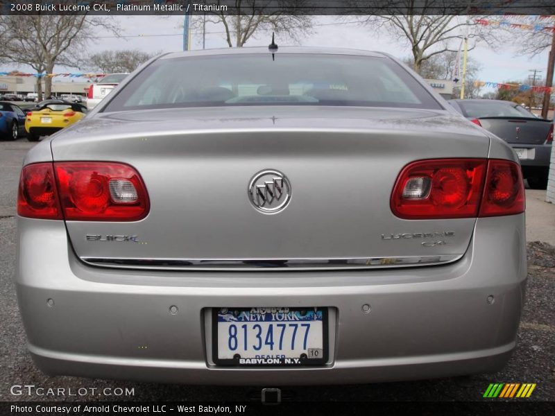 Platinum Metallic / Titanium 2008 Buick Lucerne CXL