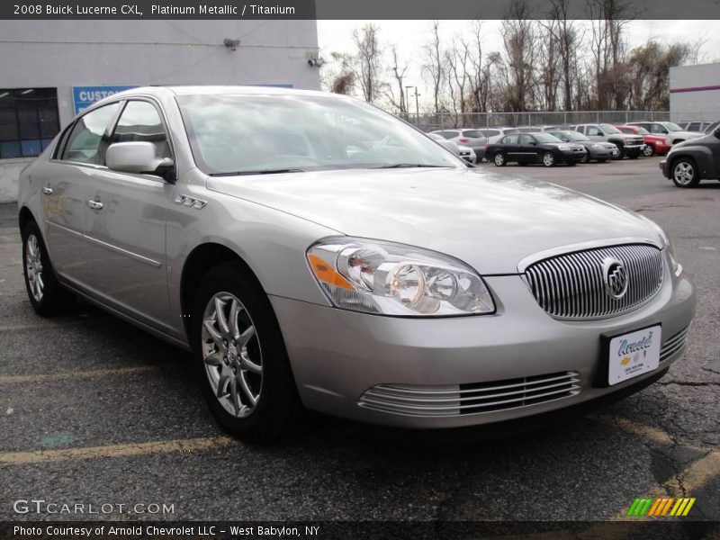 Platinum Metallic / Titanium 2008 Buick Lucerne CXL