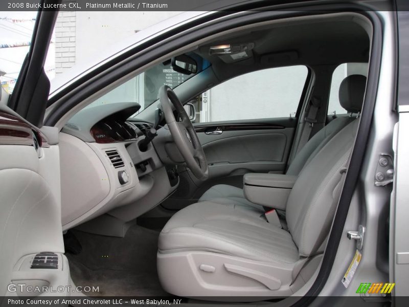 Platinum Metallic / Titanium 2008 Buick Lucerne CXL