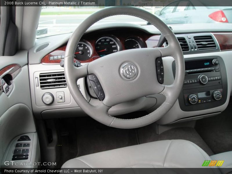 Platinum Metallic / Titanium 2008 Buick Lucerne CXL