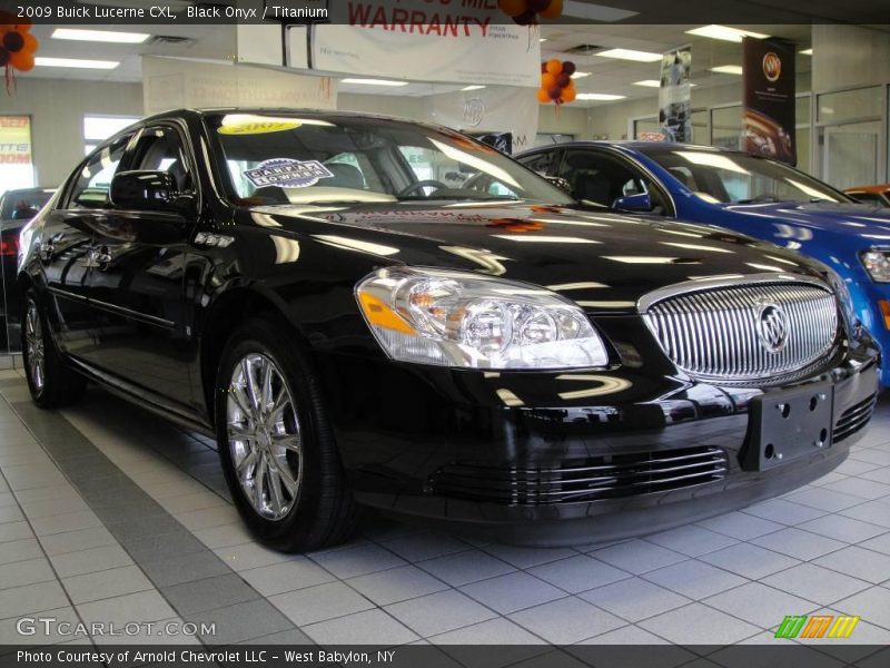 Black Onyx / Titanium 2009 Buick Lucerne CXL