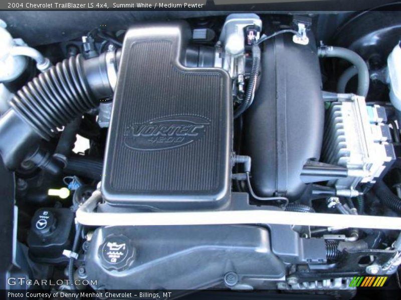 Summit White / Medium Pewter 2004 Chevrolet TrailBlazer LS 4x4