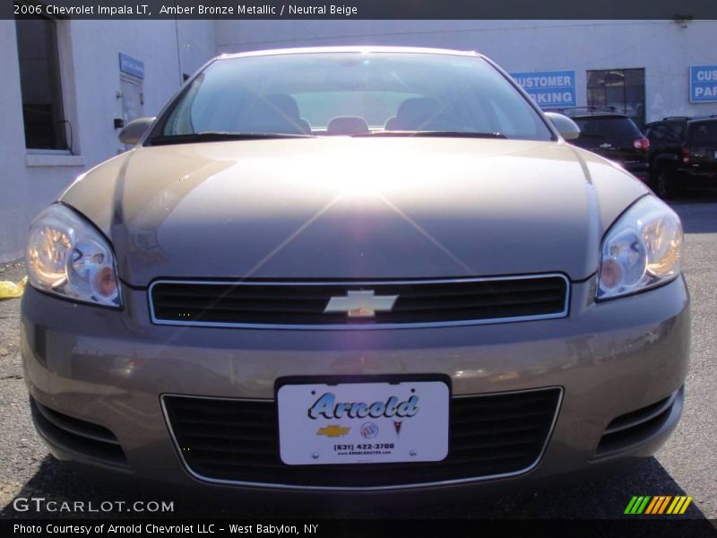 Amber Bronze Metallic / Neutral Beige 2006 Chevrolet Impala LT