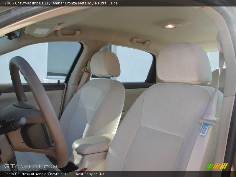 Amber Bronze Metallic / Neutral Beige 2006 Chevrolet Impala LT