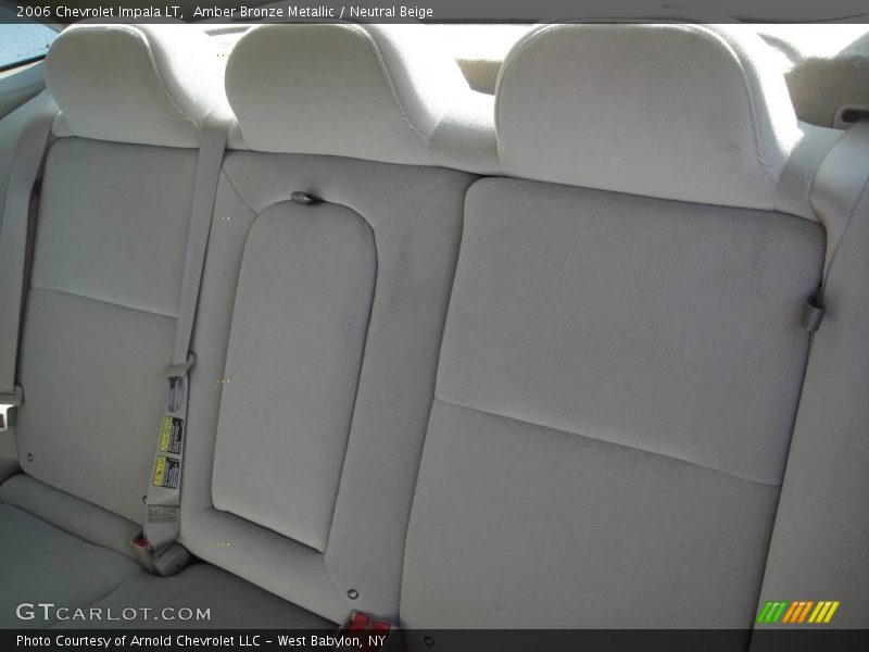 Amber Bronze Metallic / Neutral Beige 2006 Chevrolet Impala LT
