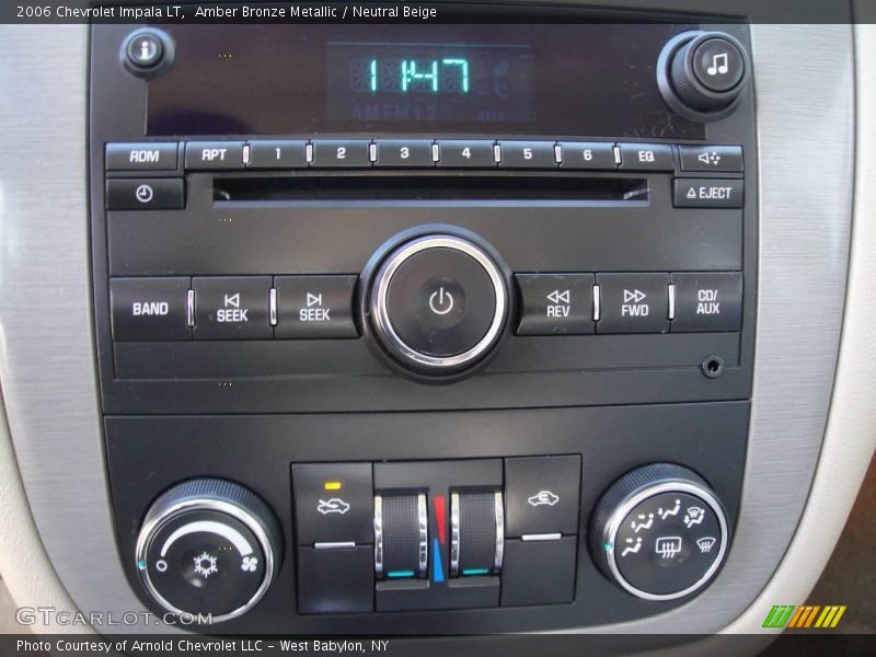Amber Bronze Metallic / Neutral Beige 2006 Chevrolet Impala LT