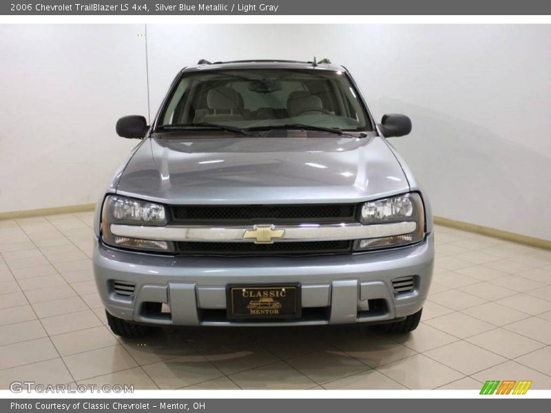 Silver Blue Metallic / Light Gray 2006 Chevrolet TrailBlazer LS 4x4