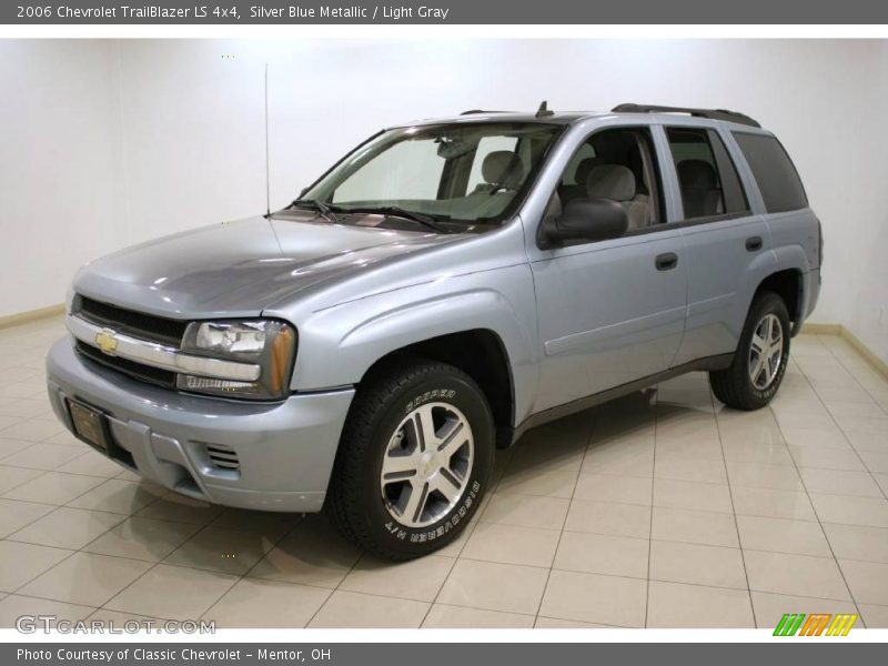 Silver Blue Metallic / Light Gray 2006 Chevrolet TrailBlazer LS 4x4