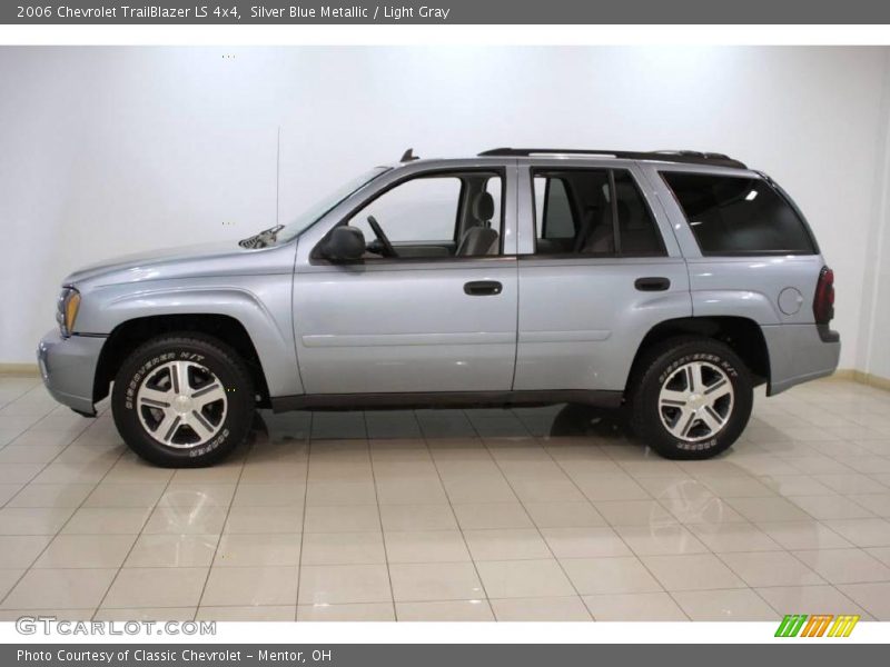 Silver Blue Metallic / Light Gray 2006 Chevrolet TrailBlazer LS 4x4