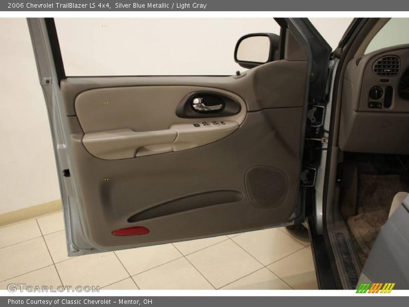 Silver Blue Metallic / Light Gray 2006 Chevrolet TrailBlazer LS 4x4