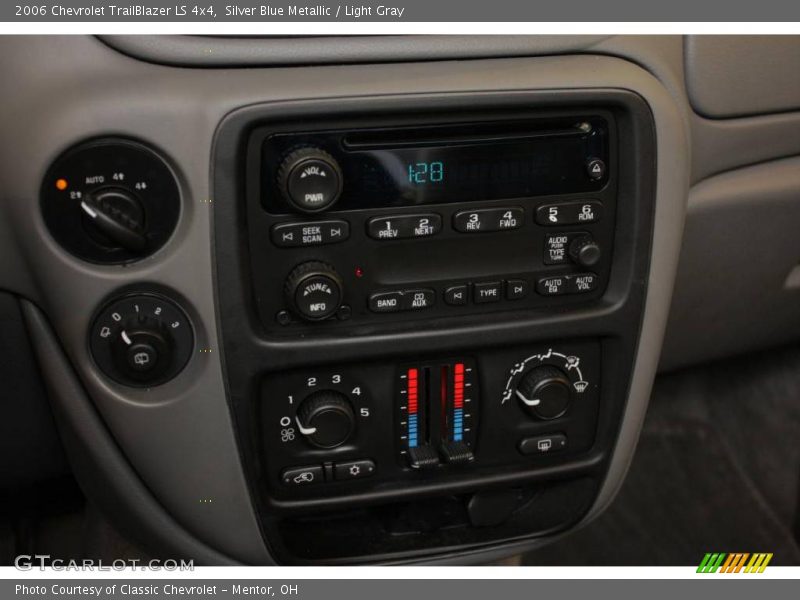 Silver Blue Metallic / Light Gray 2006 Chevrolet TrailBlazer LS 4x4
