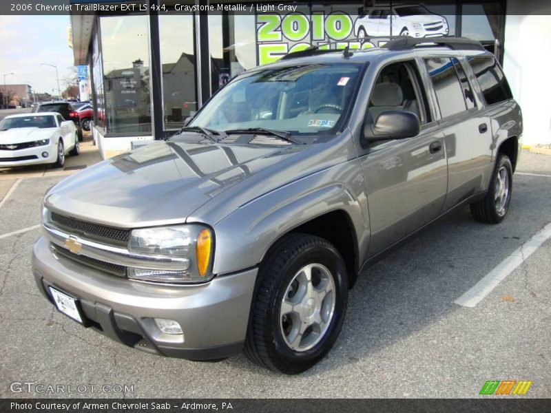 Graystone Metallic / Light Gray 2006 Chevrolet TrailBlazer EXT LS 4x4