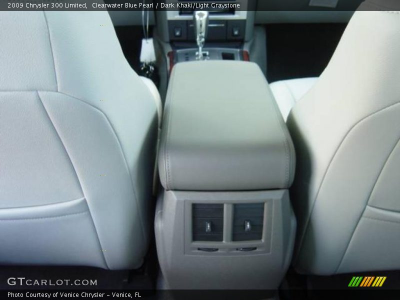 Clearwater Blue Pearl / Dark Khaki/Light Graystone 2009 Chrysler 300 Limited