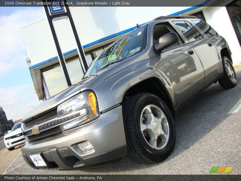Graystone Metallic / Light Gray 2006 Chevrolet TrailBlazer EXT LS 4x4