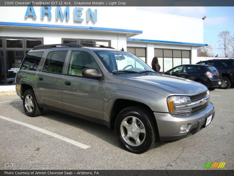 Graystone Metallic / Light Gray 2006 Chevrolet TrailBlazer EXT LS 4x4