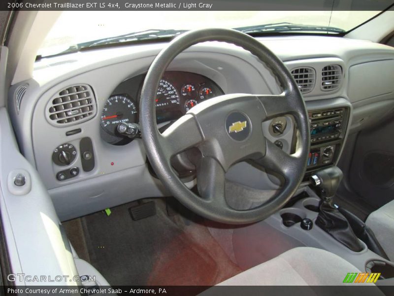 Graystone Metallic / Light Gray 2006 Chevrolet TrailBlazer EXT LS 4x4