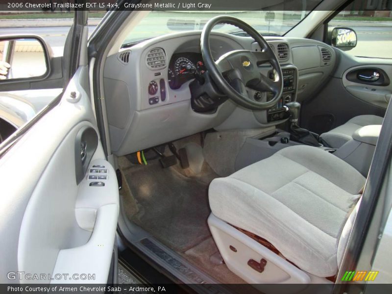 Graystone Metallic / Light Gray 2006 Chevrolet TrailBlazer EXT LS 4x4