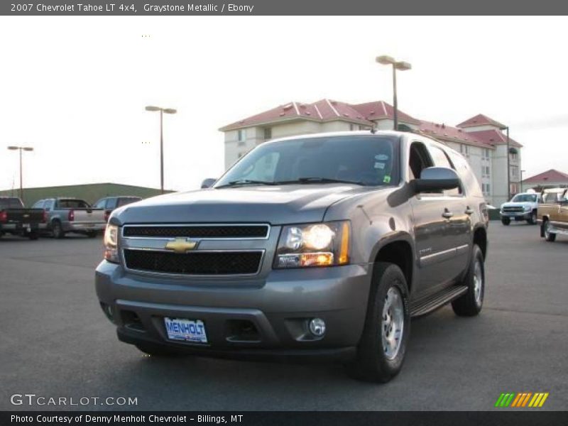Graystone Metallic / Ebony 2007 Chevrolet Tahoe LT 4x4