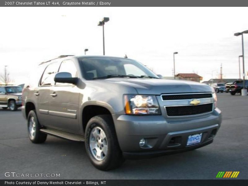 Graystone Metallic / Ebony 2007 Chevrolet Tahoe LT 4x4