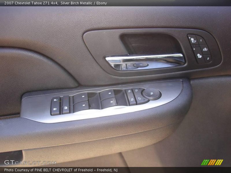 Silver Birch Metallic / Ebony 2007 Chevrolet Tahoe Z71 4x4