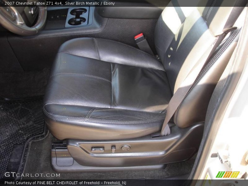 Silver Birch Metallic / Ebony 2007 Chevrolet Tahoe Z71 4x4