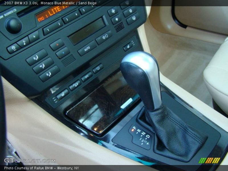 Monaco Blue Metallic / Sand Beige 2007 BMW X3 3.0si