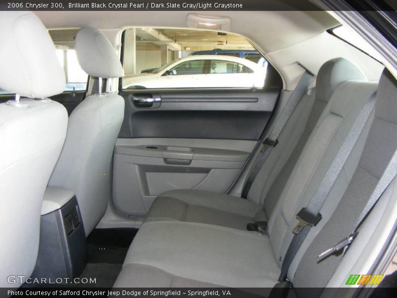 Brilliant Black Crystal Pearl / Dark Slate Gray/Light Graystone 2006 Chrysler 300