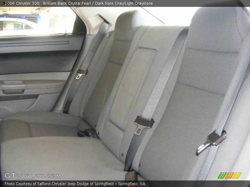 Brilliant Black Crystal Pearl / Dark Slate Gray/Light Graystone 2006 Chrysler 300