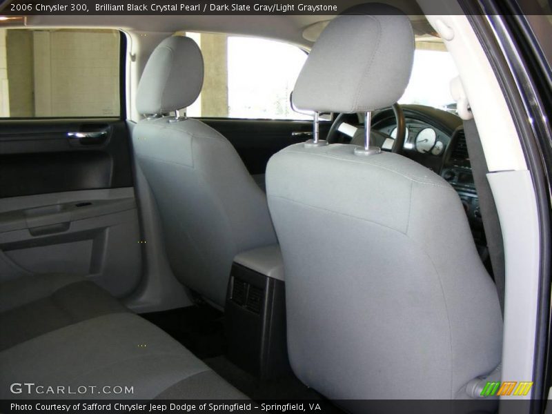 Brilliant Black Crystal Pearl / Dark Slate Gray/Light Graystone 2006 Chrysler 300