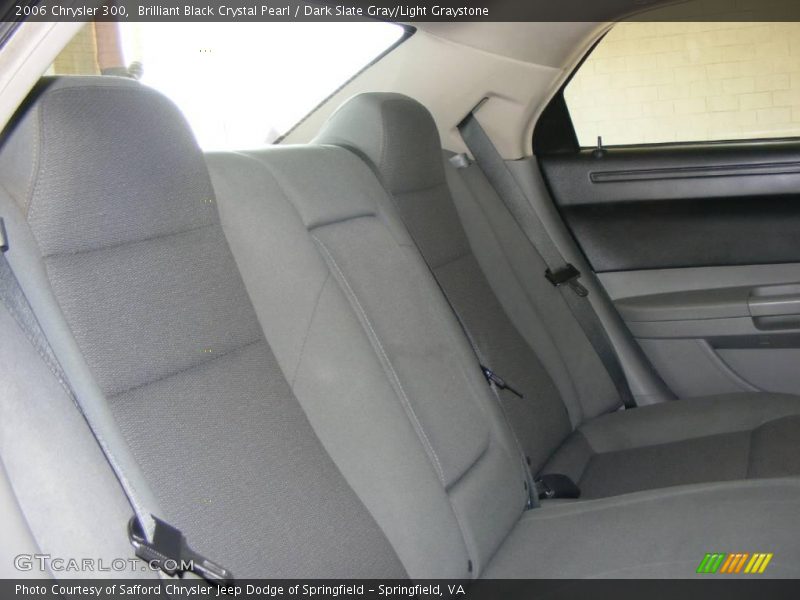 Brilliant Black Crystal Pearl / Dark Slate Gray/Light Graystone 2006 Chrysler 300
