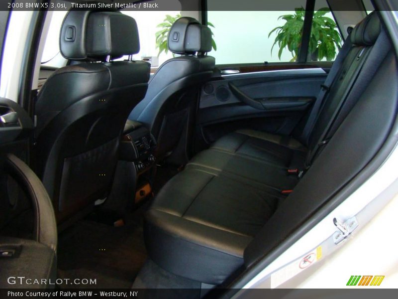 Titanium Silver Metallic / Black 2008 BMW X5 3.0si