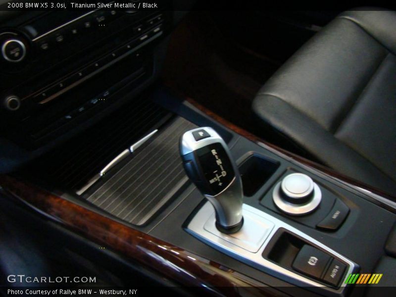 Titanium Silver Metallic / Black 2008 BMW X5 3.0si