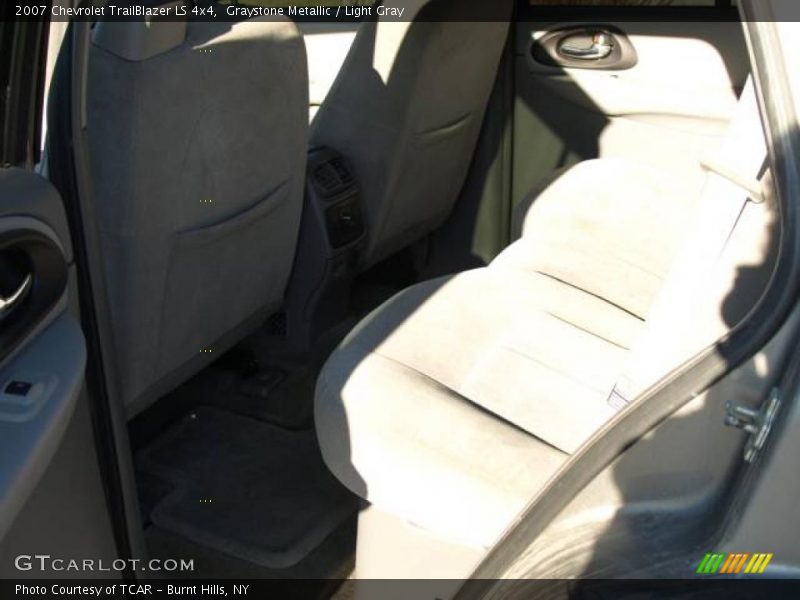 Graystone Metallic / Light Gray 2007 Chevrolet TrailBlazer LS 4x4