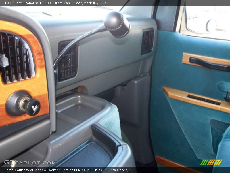 Black/Mark III / Blue 1994 Ford Econoline E150 Custom Van