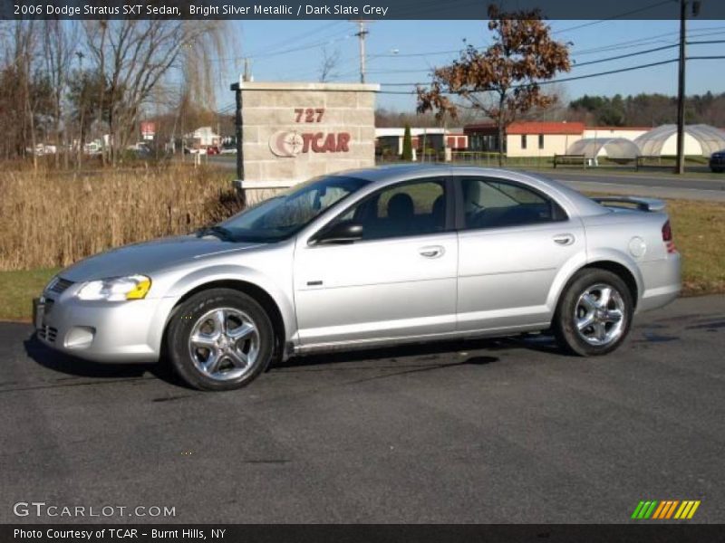 Bright Silver Metallic / Dark Slate Grey 2006 Dodge Stratus SXT Sedan