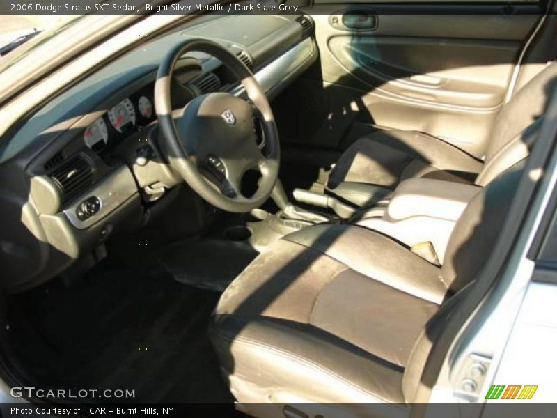 Bright Silver Metallic / Dark Slate Grey 2006 Dodge Stratus SXT Sedan