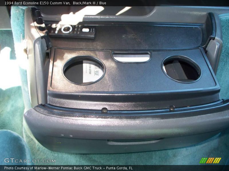 Black/Mark III / Blue 1994 Ford Econoline E150 Custom Van