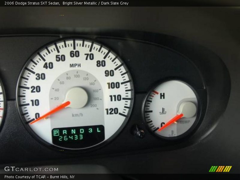 Bright Silver Metallic / Dark Slate Grey 2006 Dodge Stratus SXT Sedan