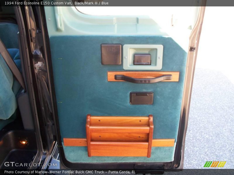 Black/Mark III / Blue 1994 Ford Econoline E150 Custom Van