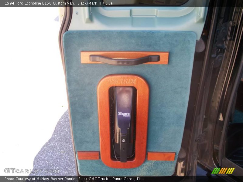 Black/Mark III / Blue 1994 Ford Econoline E150 Custom Van