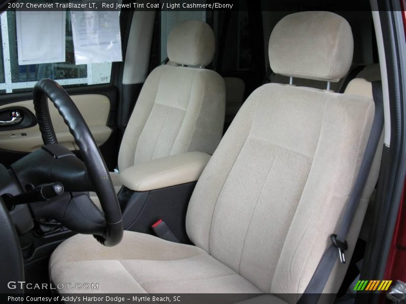 Red Jewel Tint Coat / Light Cashmere/Ebony 2007 Chevrolet TrailBlazer LT