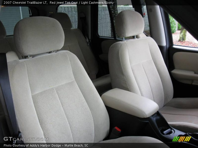 Red Jewel Tint Coat / Light Cashmere/Ebony 2007 Chevrolet TrailBlazer LT