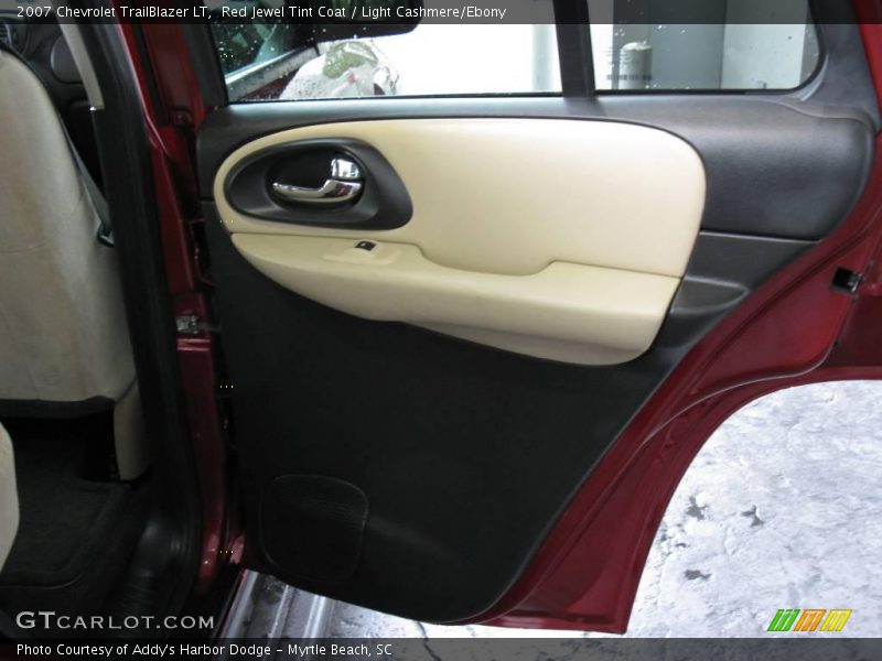 Red Jewel Tint Coat / Light Cashmere/Ebony 2007 Chevrolet TrailBlazer LT