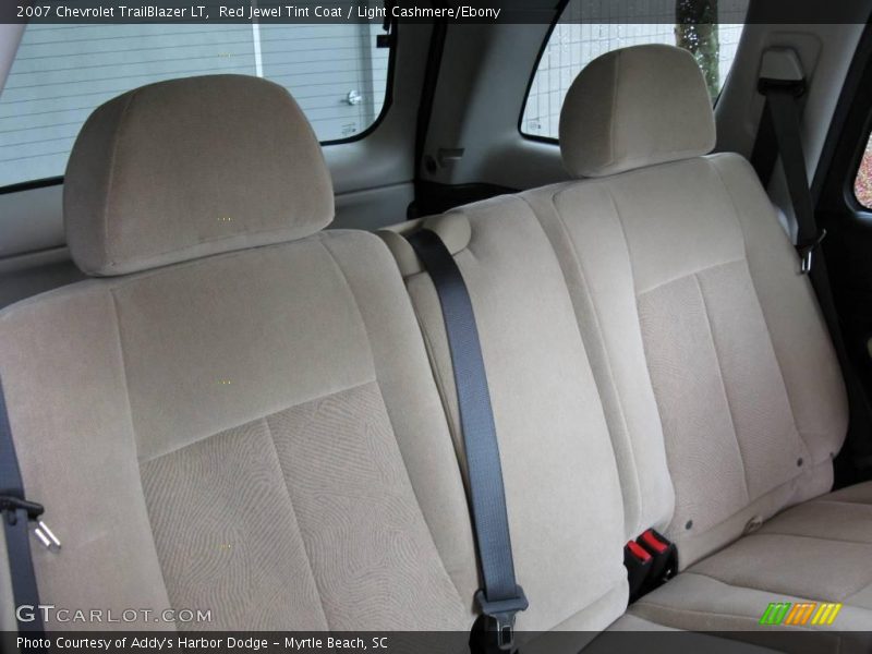 Red Jewel Tint Coat / Light Cashmere/Ebony 2007 Chevrolet TrailBlazer LT