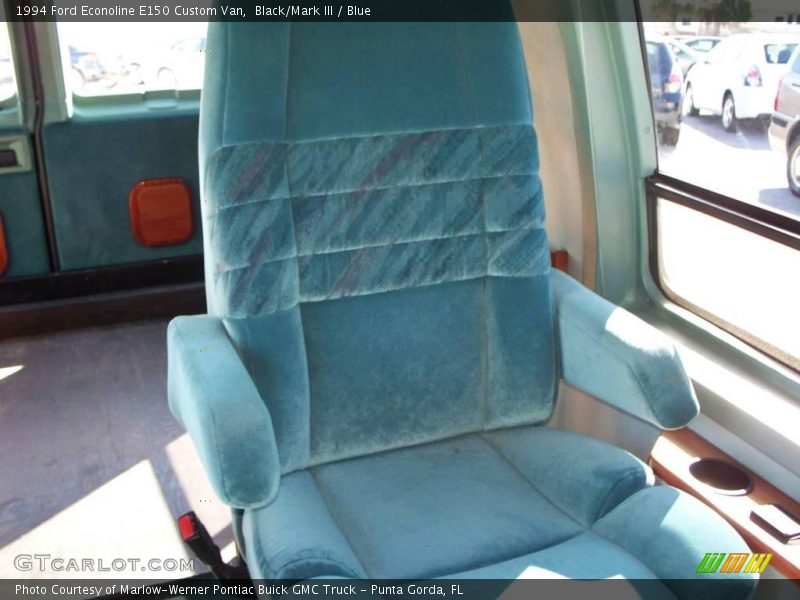 Black/Mark III / Blue 1994 Ford Econoline E150 Custom Van