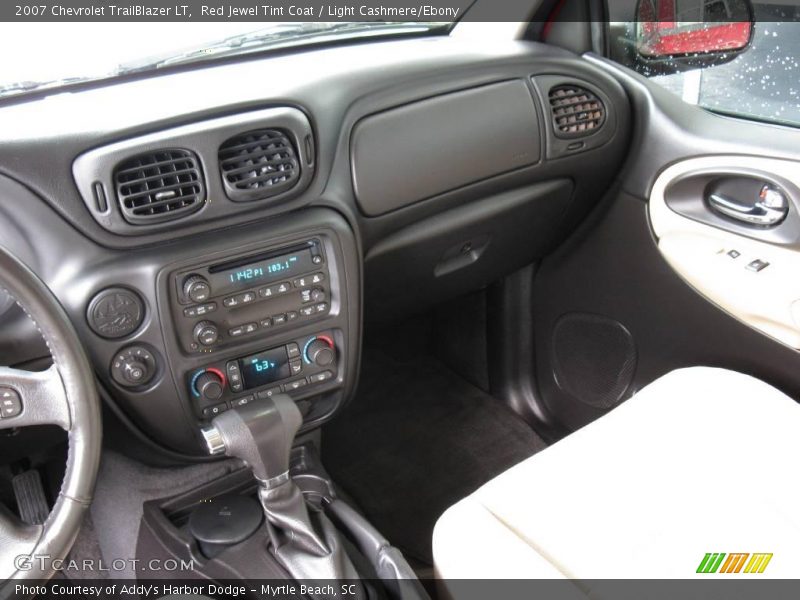 Red Jewel Tint Coat / Light Cashmere/Ebony 2007 Chevrolet TrailBlazer LT
