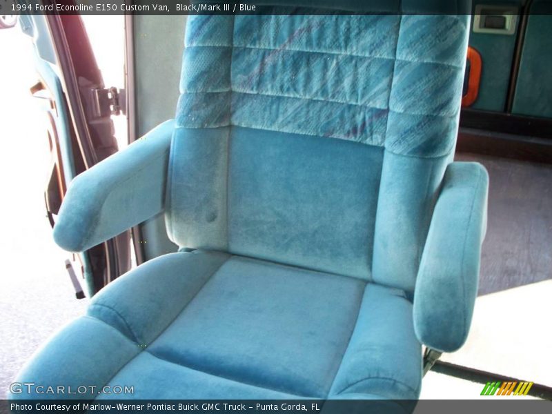 Black/Mark III / Blue 1994 Ford Econoline E150 Custom Van