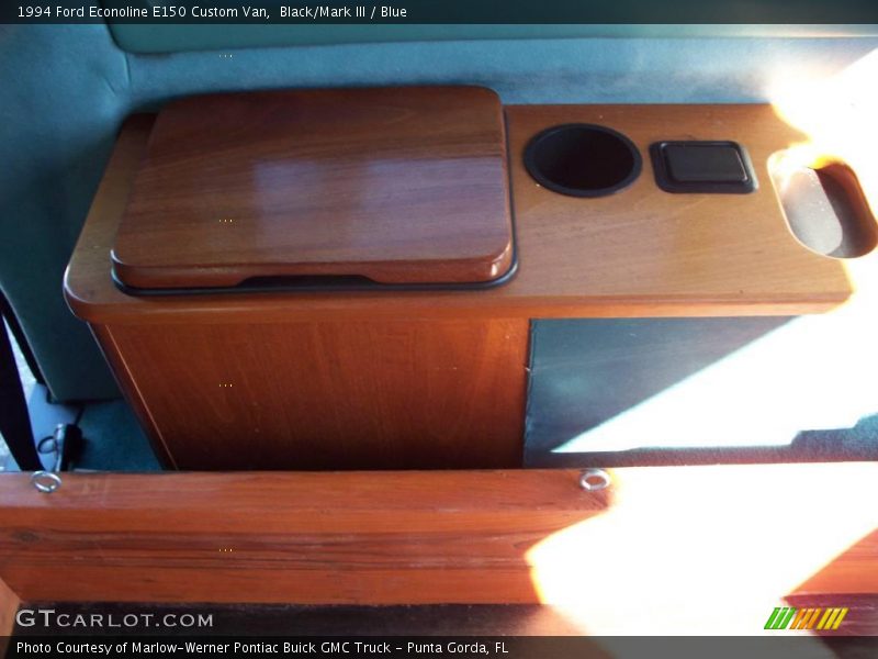 Black/Mark III / Blue 1994 Ford Econoline E150 Custom Van