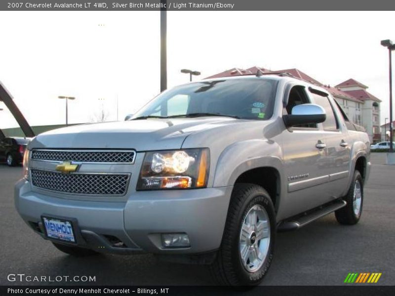 Silver Birch Metallic / Light Titanium/Ebony 2007 Chevrolet Avalanche LT 4WD